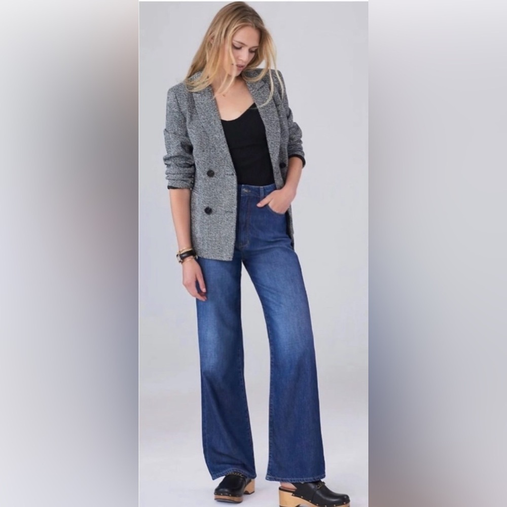 Anthropologie Pilcro Wide Leg Annie Jeans Size 27 Tall